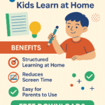How Printable Worksheets Help Kids Learn at Home: Benefits & Free Downloads